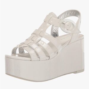 Sam Edelman Circus White Platform Sandals